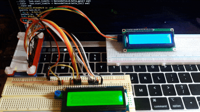 [Elixir Nerves] Hello to LCD display